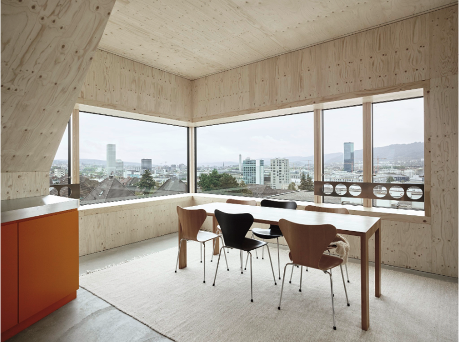 Haus Alder Hier zeigt Material, was es ist und was es kann